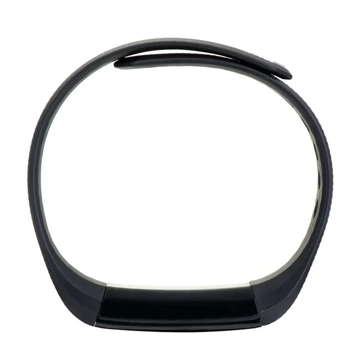 ID115 Smart Bracelet Fitness Tracker showing step counter and activity monitoring on a user's wrist.