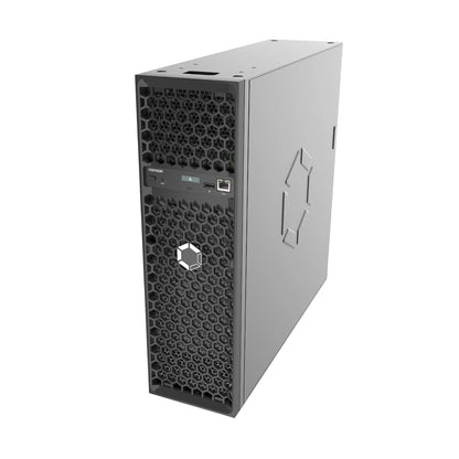 Avalon Q Bitcoin mining machine by New Canaan Avalon Q 90TH/S, 1674W, 18.6 J/TH, home ASIC miner, cooling fans visible in image.