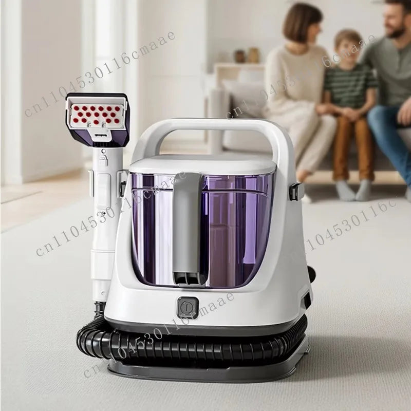 BACKUPMYFILESNOW.COM® portable 650W carpet and fabric spot cleaner with 12KPa suction and 3M cord for home use.