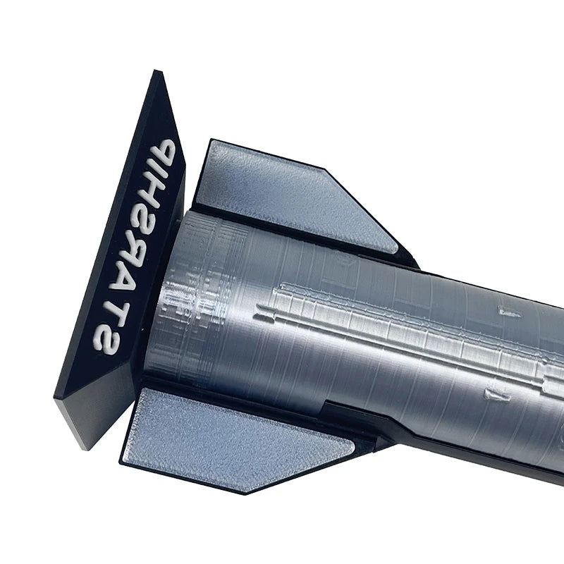 Premium SpaceX Starship model space vehicle desk decoration, a collectible toy for kids, by BACKUPMYFILESNOW.COM®.
