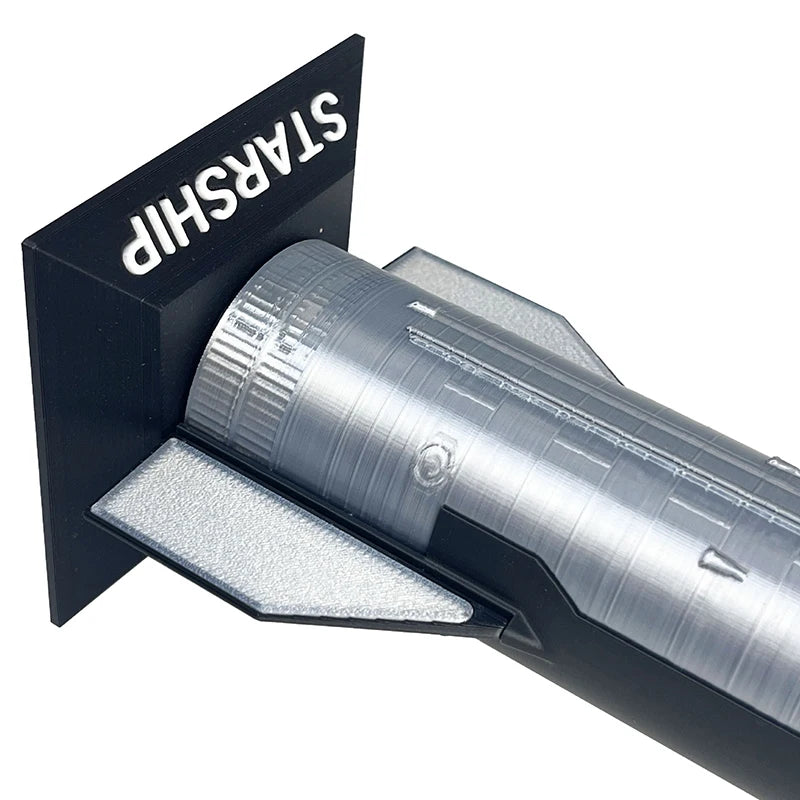 Premium SpaceX Starship model space vehicle desk decoration, collectible toy for kids, by BACKUPMYFILESNOW.COM®.