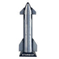 Premium SpaceX Starship model toy, detailed desk decoration and collectible space vehicle for kids and space enthusiasts.