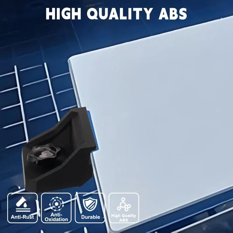 BackupMyFilesNow roof antenna bracket for Starlink Mini terminal on luggage rack, installation kit for secure outdoor setup.