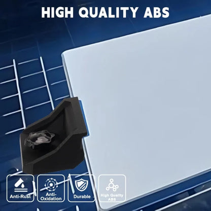 BackupMyFilesNow roof antenna bracket for Starlink Mini terminal on luggage rack, installation kit for secure outdoor setup.