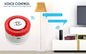 Wireless smart home security system with WiFi siren, door contact, and PIR sensor for home alarm protection.