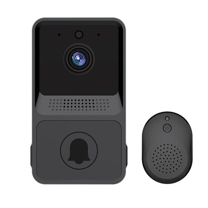 Wireless WiFi doorbell with video camera, intercom, and chime for home security from BackupMyFilesNow.com