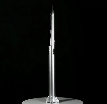 Detailed SpaceX Starship rocket model by BACKUPMYFILESNOW.COM®, ideal as a desktop ornament or birthday gift, showcasing intricate design.