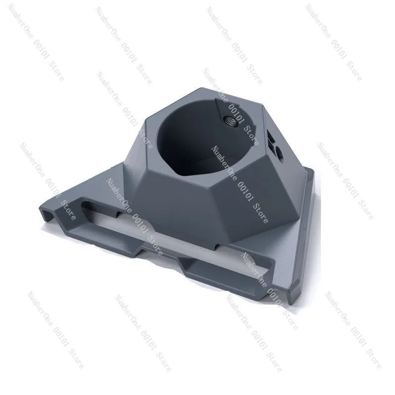 Star third-generation aluminum alloy bracket base with plastic components, designed for secure network connections.