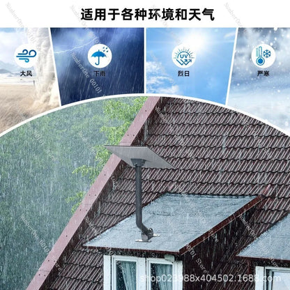 Star third-generation aluminum alloy bracket base with plastic components, designed for network and trade applications.