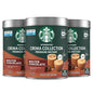 Starbucks Crema Collection premium instant molten chocolate flavored coffee in 3 tins, 100% Arabica beans, 7.12 oz each, 1.34 lb total