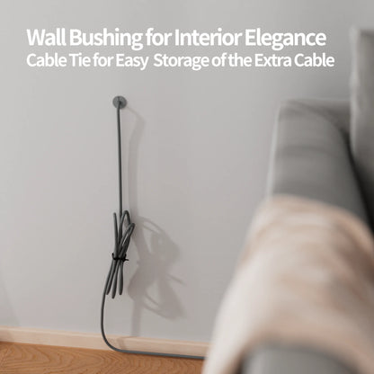 Starlink Cable Routing Kit for Gen 2 and Gen 3, includes grommets and pass-through tools for roof and wall mounting.