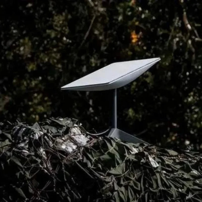 Starlink Standard Satellite Internet Kit V3 with satellite dish, modem, and cables, designed for reliable satellite broadband connectivity.