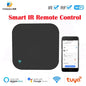Tuya Smart RF433 RF315 IR remote control for air conditioners, WiFi-enabled smart home device, compact and easy to use.