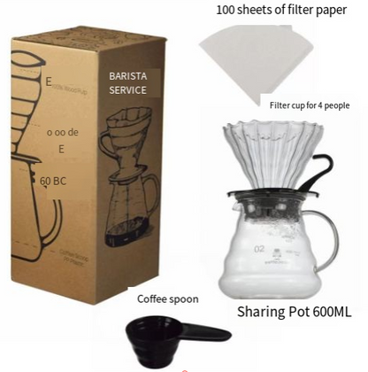 Kona Coffee Drip Pot with Filter by BACKUPMYFILESNOW.COM® for hand-brewed coffee, shown with the drip coffee maker and filter.