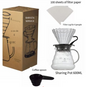 Kona Coffee Drip Pot with Filter by BACKUPMYFILESNOW.COM® for hand-brewed coffee, shown with the drip coffee maker and filter.