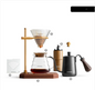 Kona Coffee drip pot with filter for hand-brewed coffee, made by BACKUPMYFILESNOW.COM® shown with coffee dripping into a cup.