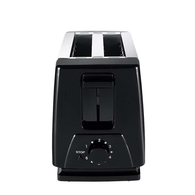 White US standard toaster and breakfast sandwich maker by BackupMyFilesNow.com with automatic operation and compact design.