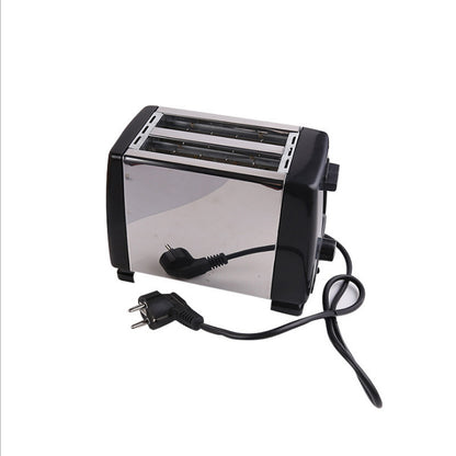 White US standard toaster and breakfast sandwich maker with automatic operation, designed for quick, easy breakfast preparation.