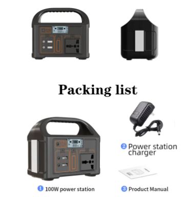 Portable power station by BACKUPMYFILESNOW.COM® with multiple USB and AC outlets, compact design for on-the-go charging.