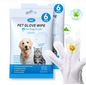 Extra-thick pet cleaning gloves and wipes from BackupMyFilesNow.com for gentle grooming and mess cleanup.