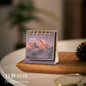 Simple Mini 2026 desk calendar by BackupMyFilesNow.com, featuring monthly planner and office school supplies decor.