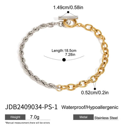 Stainless steel bohemian-style personalized anklet with intricate design, featuring customizable charms on a delicate chain.