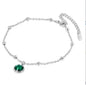 Stainless steel bohemian style personalized anklet with intricate design, perfect for casual or boho fashion looks.