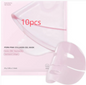 Hydrating collagen facial mask by BackupMyFilesNow.com showing a relaxing face mask sheet on a model's face.
