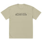 Oversized Tropical Seas faded T-shirt by BACKUPMYFILESNOW.COM® featuring tropical print, relaxed fit, and vintage-inspired design.