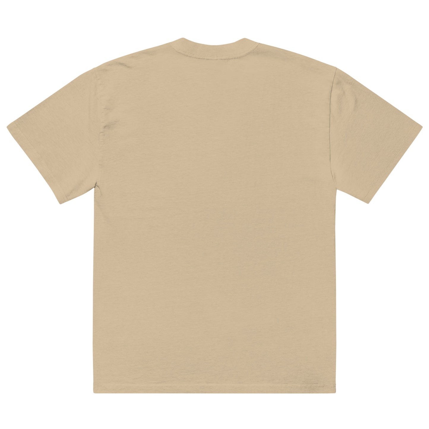 Oversized Tropical Seas faded t-shirt by BACKUPMYFILESNOW.COM® featuring a vibrant tropical sea print on soft fabric.
