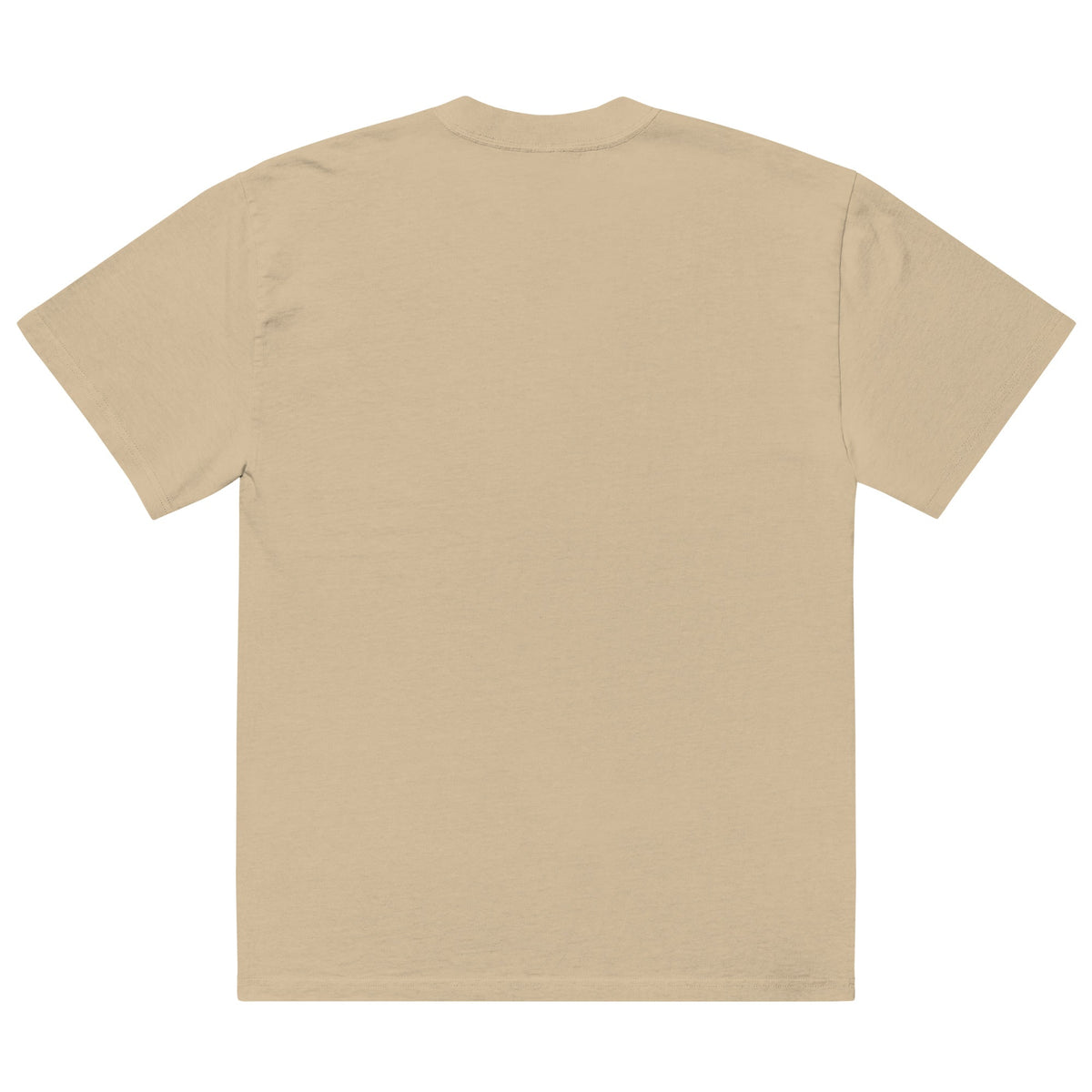 Oversized Tropical Seas faded t-shirt by BACKUPMYFILESNOW.COM® featuring a vibrant tropical sea print on soft fabric.