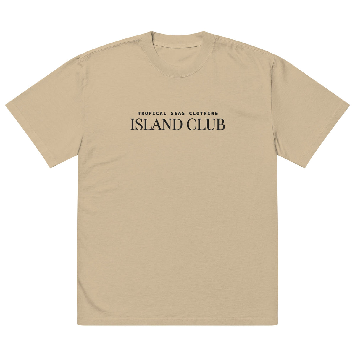 Oversized tropical seas faded t-shirt by BACKUPMYFILESNOW.COM® featuring a vibrant tropical sea print on soft fabric.