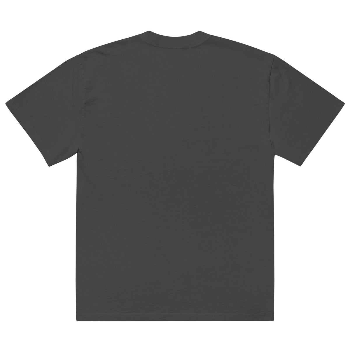 Oversized tropical seas faded t-shirt by BACKUPMYFILESNOW.COM® featuring vibrant tropical print and relaxed fit on a mannequin.