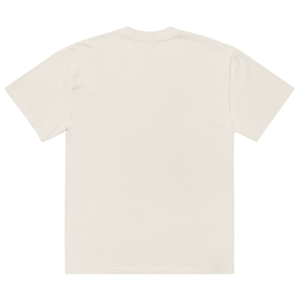 Oversized Tropical Seas faded t-shirt by BACKUPMYFILESNOW.COM® featuring vibrant tropical sea print on soft fabric