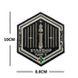SpaceX Starship exploration embroidery patch with Starbase TX design, suitable for clothing and bag decor, by BACKUPMYFILESNOW.COM®.