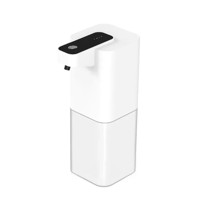 Automatic soap dispenser by BackupMyFilesNow.com, USB rechargeable, touchless foaming liquid soap dispenser for bathroom and kitchen use.