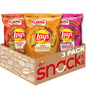 BackupsMyFilesNow® Lay's Classic Potato Chips in 1-ounce packs, shown in a 3-count pack with colorful chip bags on a table.