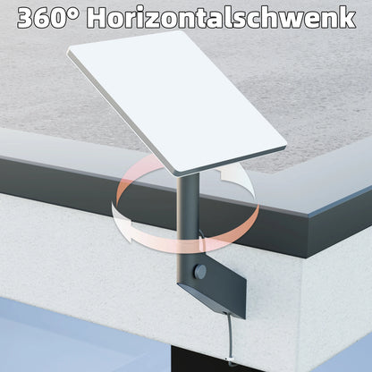 Rustproof Starlink Mini wall mount kit by BACKUPMYFILESNOW.COM, adjustable 360-degree rotation for secure satellite dish installation.