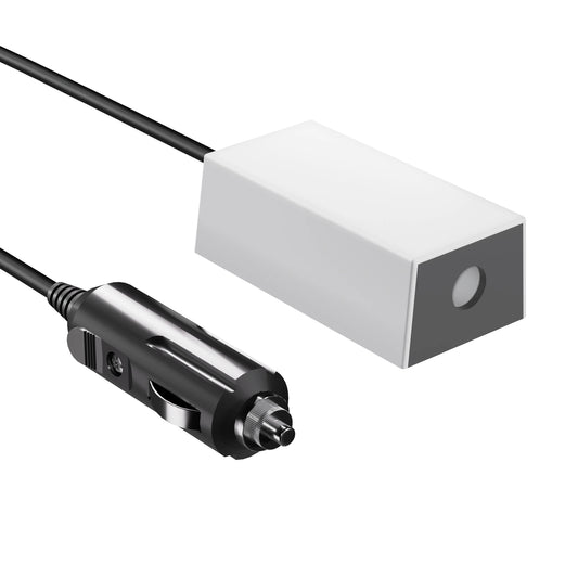 Starlink Mini car charger cable adapter with 67W power, waterproof portable design, DC-to-DC regulator, suitable for 12V-36V vehicles.
