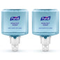 Pack of two PURELL Healthy Soap Foam refills with fresh scent, 1200 mL each, for PURELL ES4 manual soap dispensers.