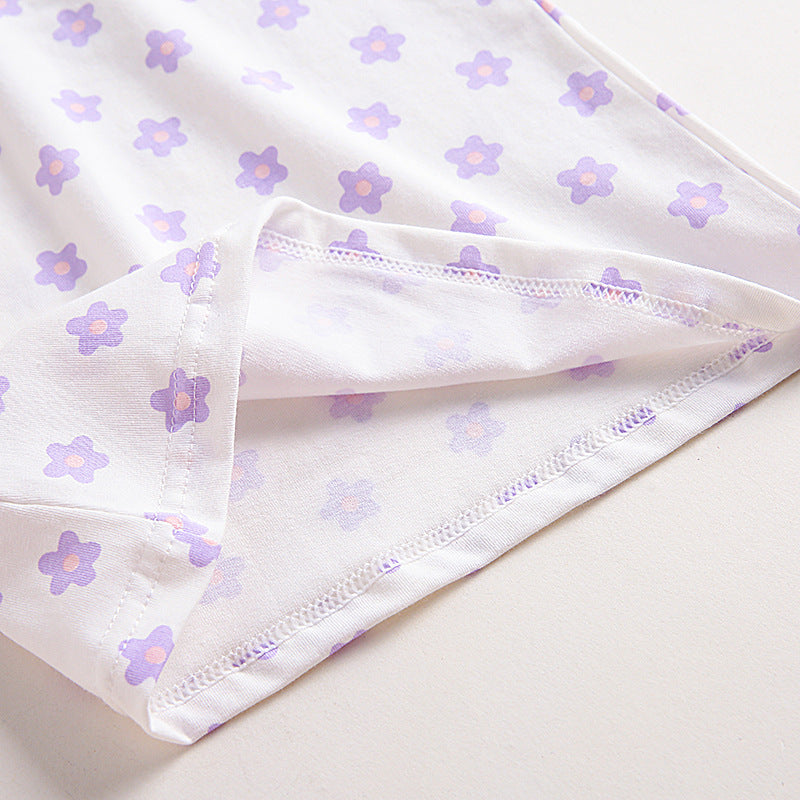 Baby girls' soft cotton undershirt with suspenders, pink and white, featuring adjustable straps and comfortable fit.