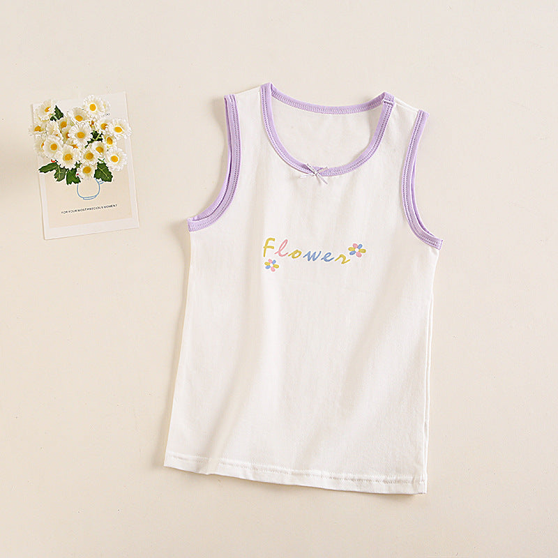 Baby girls' soft cotton undershirt with suspenders by BACKUPMYFILESNOW.COM®, featuring a cozy, comfortable design for infants.