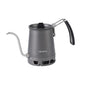 Fire-Maple Petrel pour-over coffee kettle with gooseneck spout, detachable handle, portable foldable design for precise brewing.
