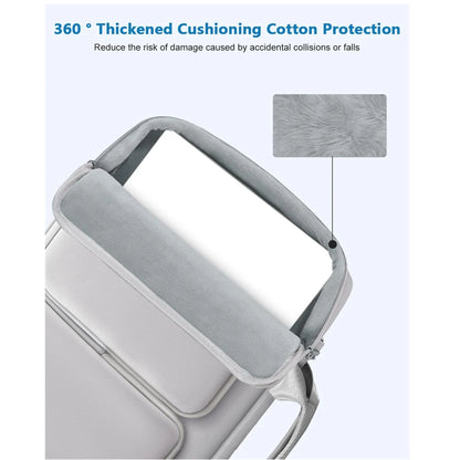Portable waterproof and shockproof storage bag for Starlink Mini outdoor travel accessories, with shoulder strap for easy carrying.