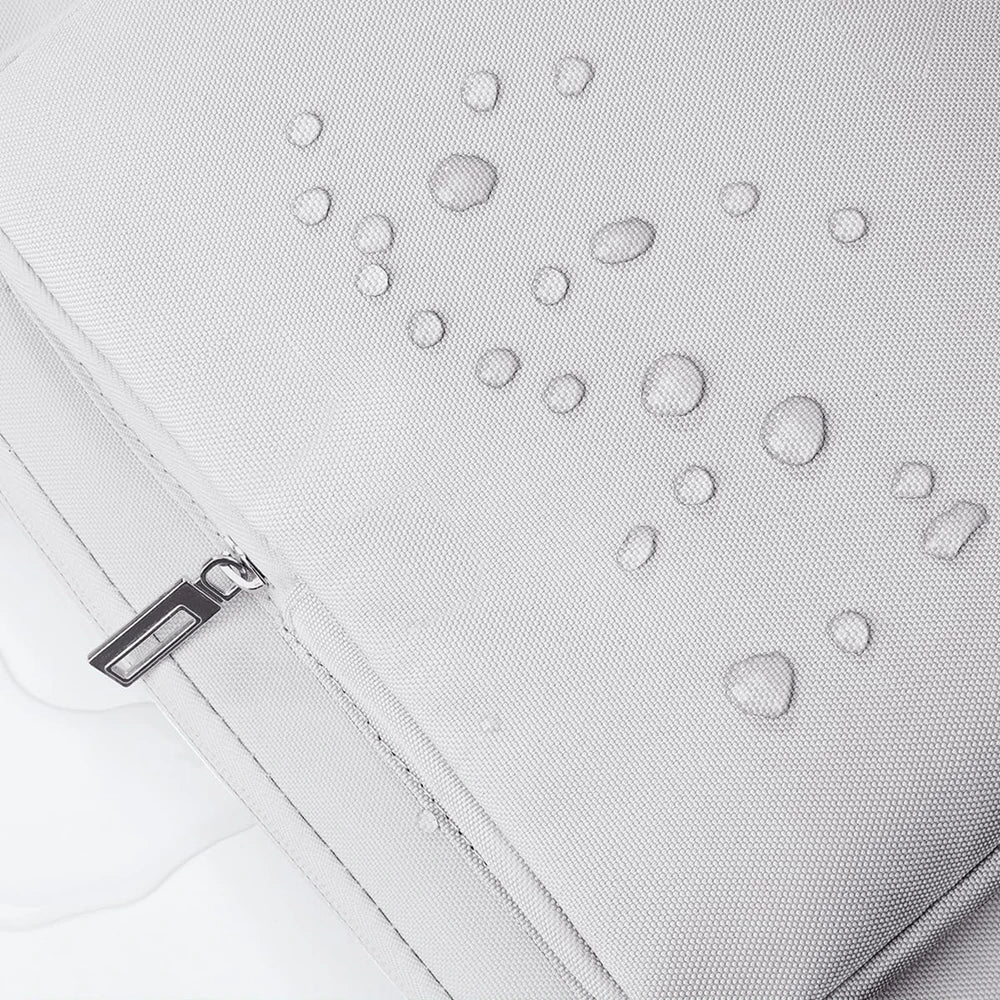 Portable waterproof shockproof storage bag for Starlink Mini accessories, designed for outdoor travel and shoulder use by BACKUPMYFILESNOW.COM®