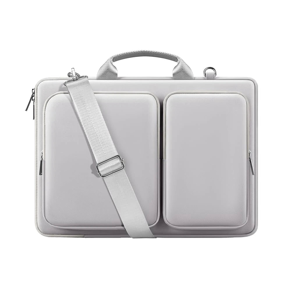 Portable waterproof shockproof storage bag for Starlink Mini accessories, designed for outdoor travel and shoulder carrying by BACKUPMYFILESNOW.COM®.