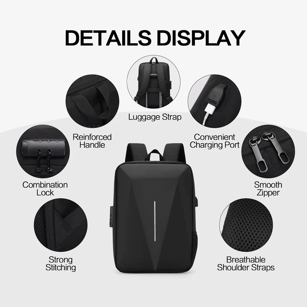 Waterproof storage bag for Starlink Mini accessories, power cables, and brackets, by BACKUPMYFILESNOW.COM®, in a multi-functional backpack.