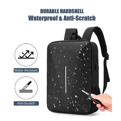 Waterproof storage bag for Starlink Mini accessories, power cable, and bracket, by BACKUPMYFILESNOW.COM, designed for secure travel.