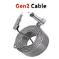 Starlink Ethernet cable for Gen 2 and Gen 3 satellite systems, 75ft replacement cable with rectangular connector from BACKUPMYFILESNOW.COM®.