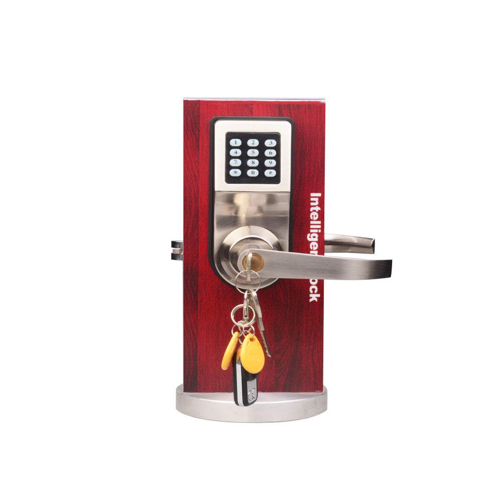 Gold Smart Anti-Theft Security Password Lock with Safety Rope from BackupMyFilesNow.com, featuring digital keypad and durable design.
